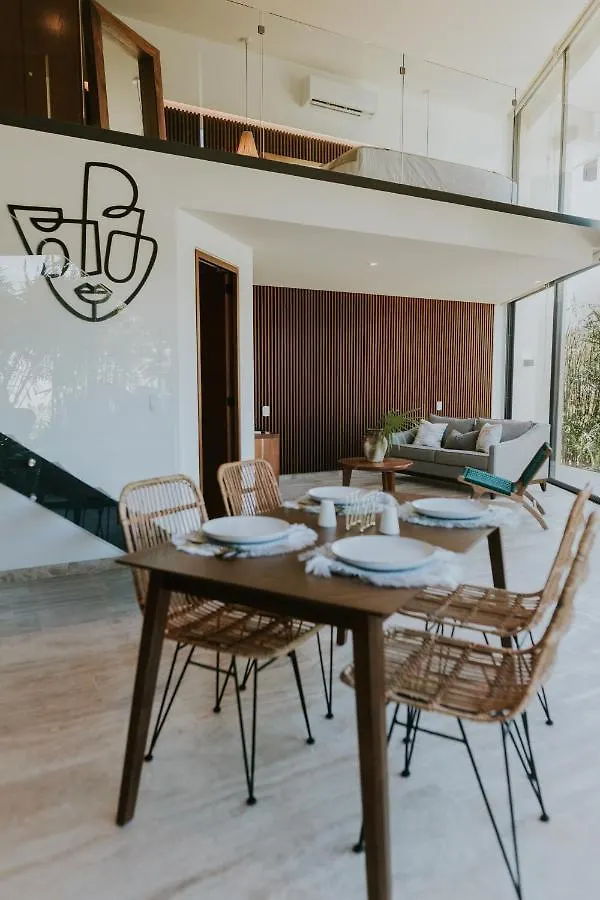Precioso Departamento Gardens En Tulum Daire 0*,